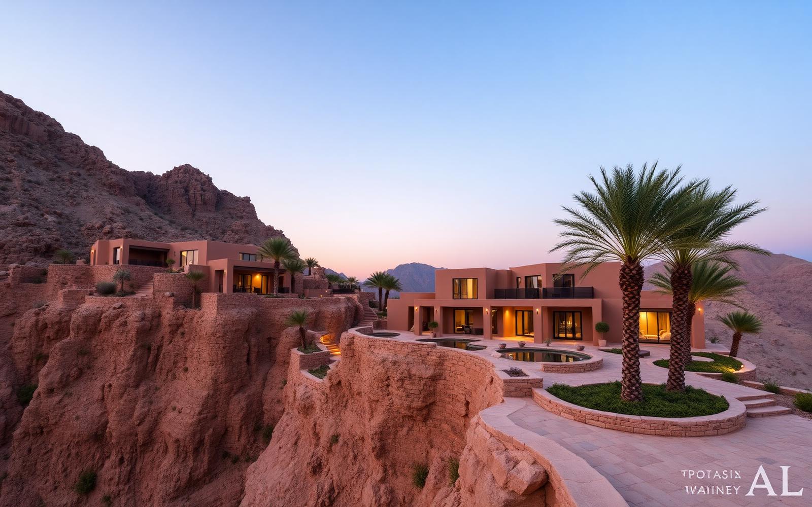 Cliffside luxury community in Jebel Akhdar